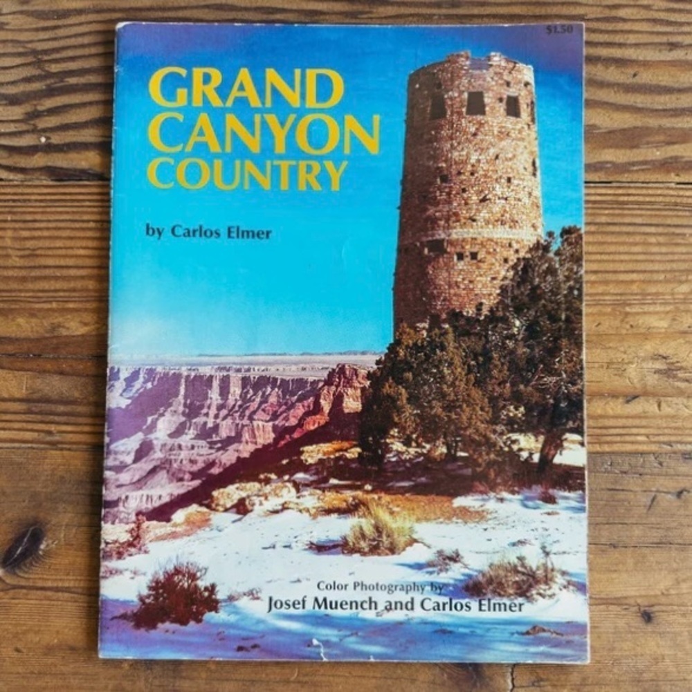 Grand Canyon Country Book by Carlos Elmer